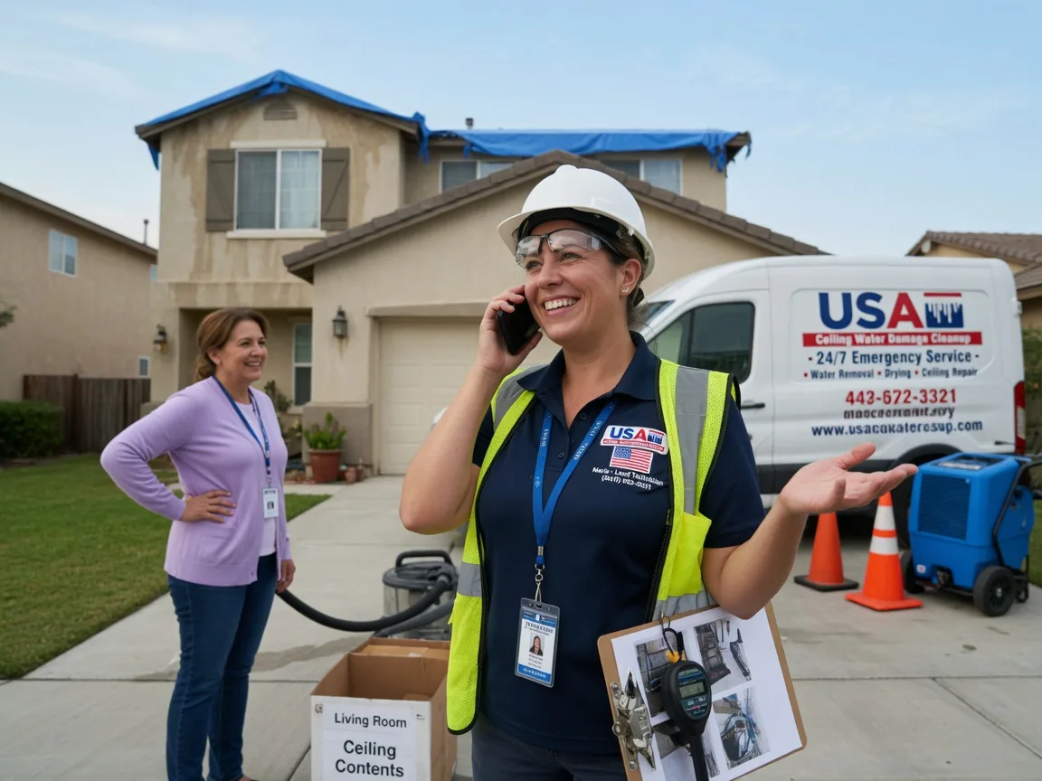 Ceiling Water Damage Restoration Osgood, OH FAQs